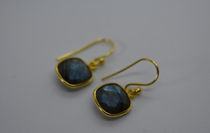 The Sara - Labradorite Earrings