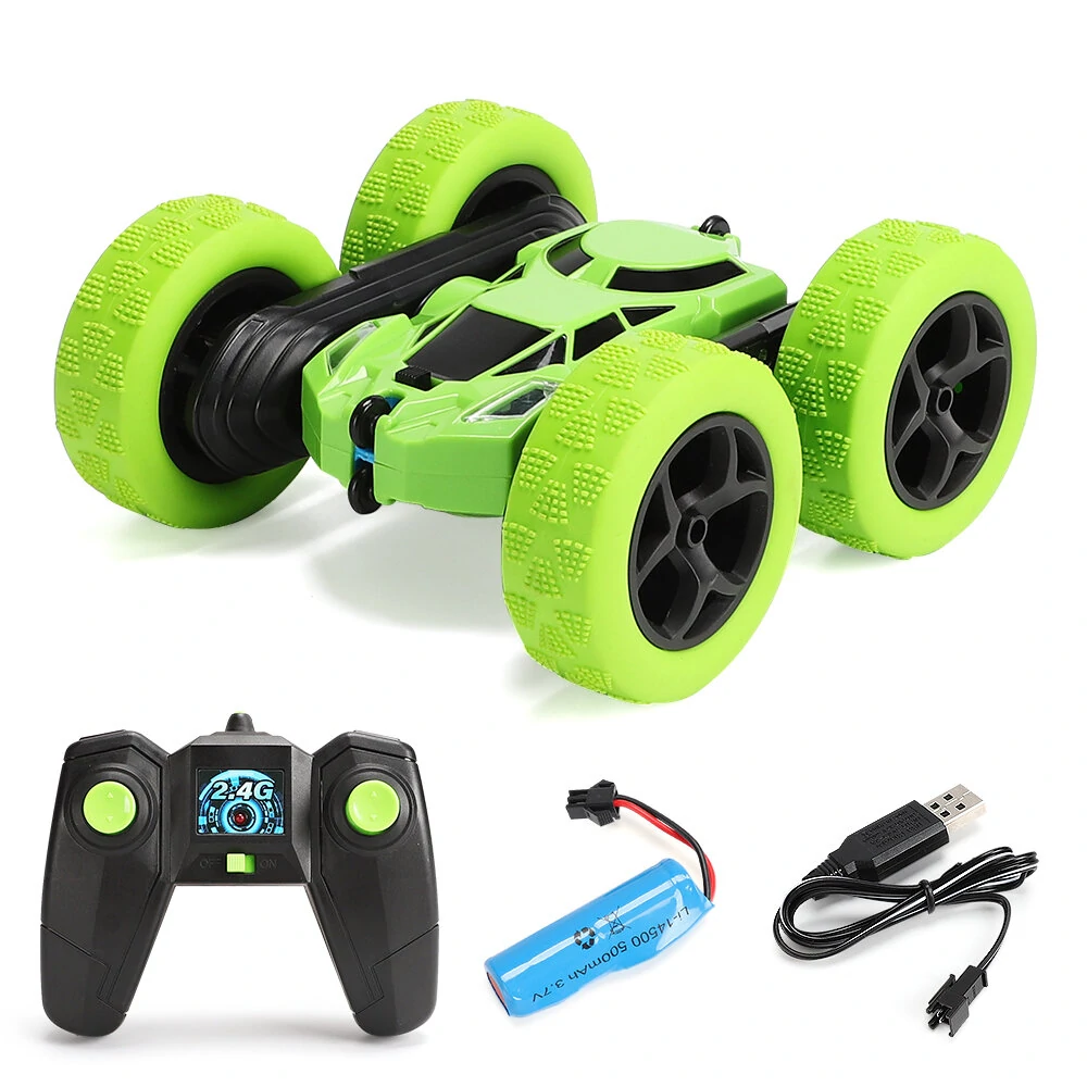 RC Stunt Car 2.4G 4CH Deformation Tracked Rock Crawler 360 Degree Flip RC Vehicle Indoor Toys