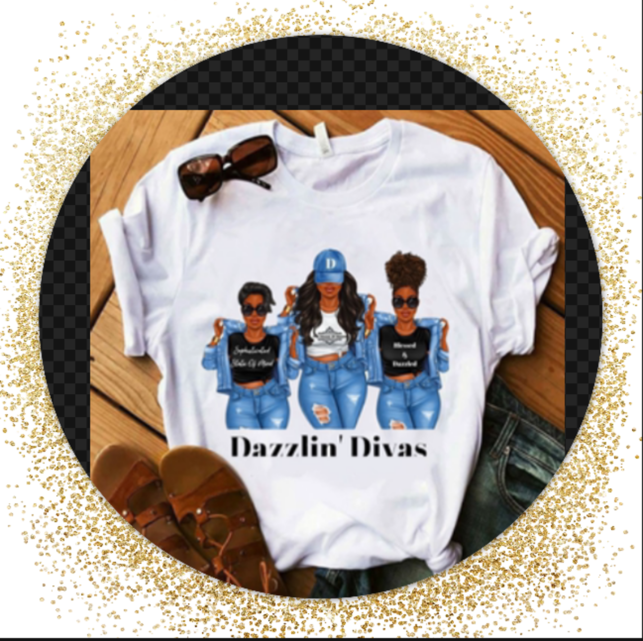 3D/HD LADIES CHARACTER TSHIRT
