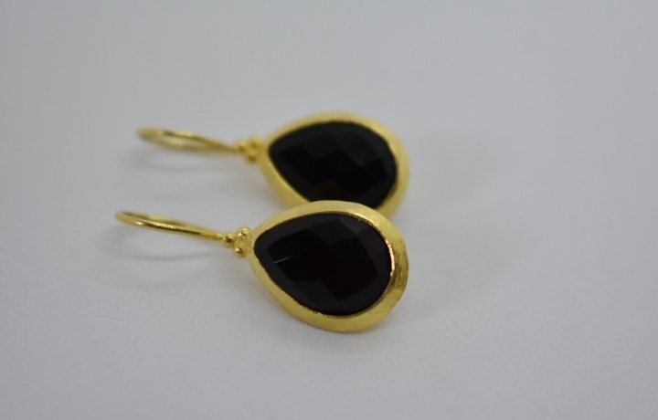 The Jo - Onyx Earrings