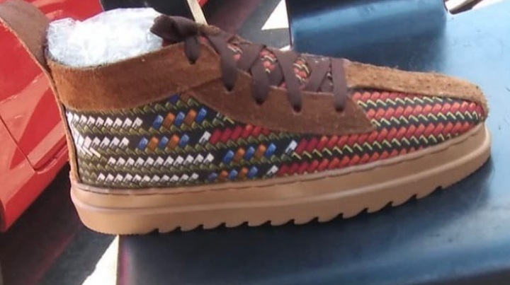 Brown leather Sneaker