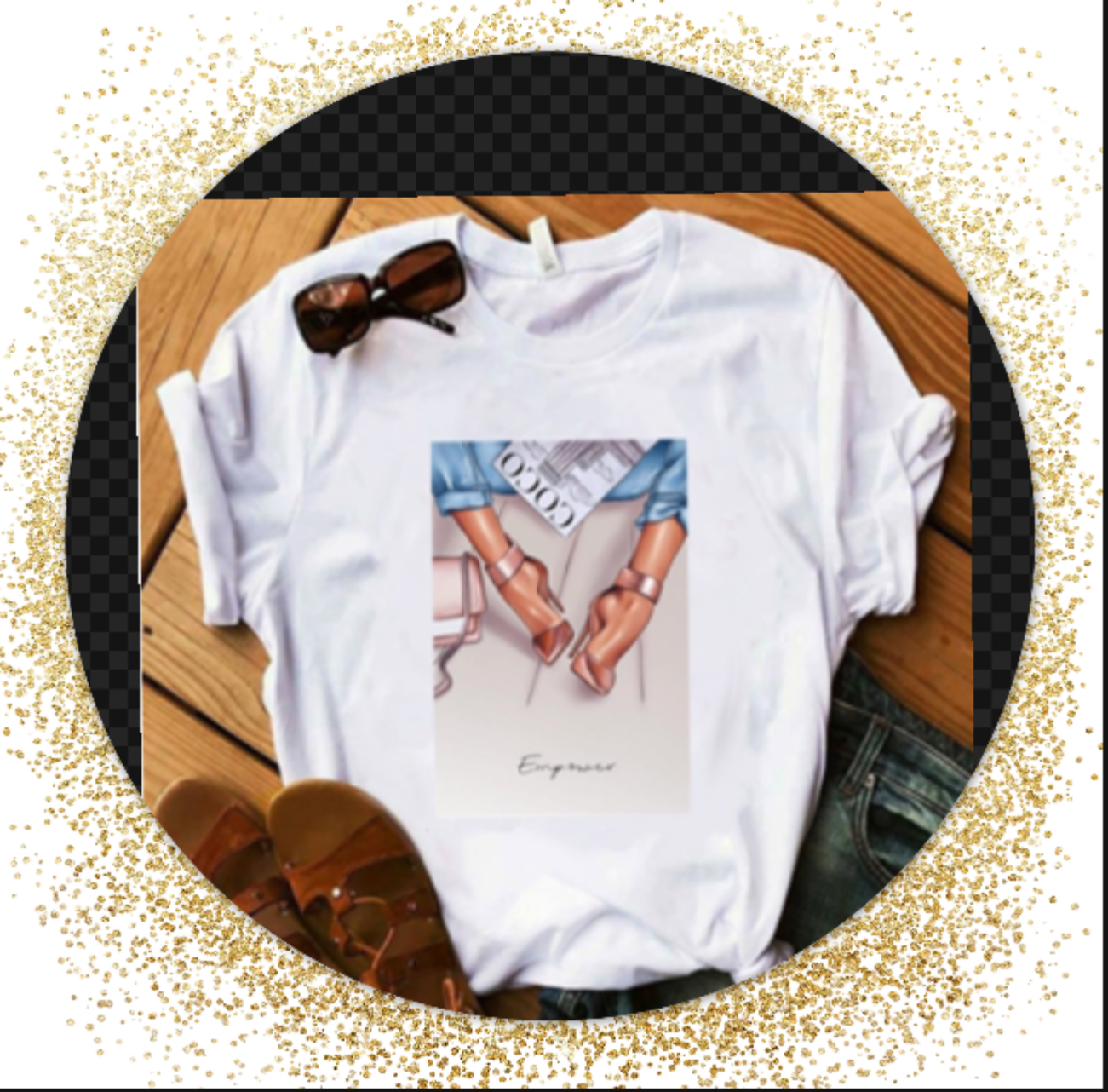 3D/HD LADIES CHARACTER TSHIRT