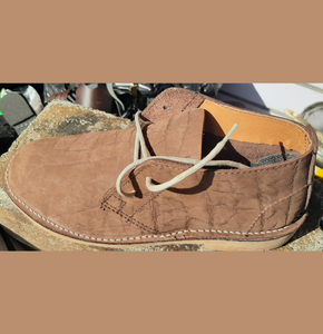 Brown Smooth Leather half  boot